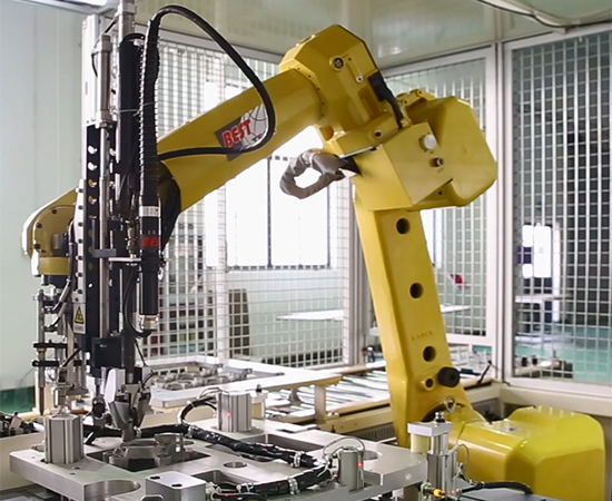 钢丝螺套锁附机器人